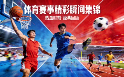 体育赛事综合精彩瞬间集锦视频封面